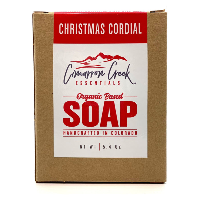 Cimarron Creek Essentials - Christmas Cordial Organic Bar Soap 5.4oz