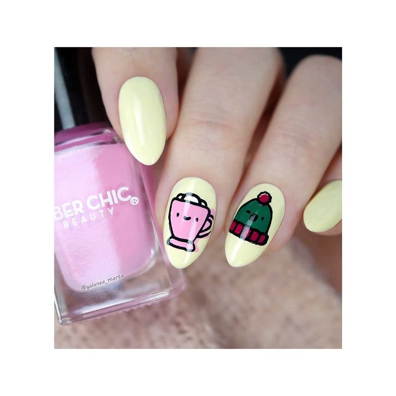 UberChic Beauty Christmas Kawaii Layers Stamping Plate