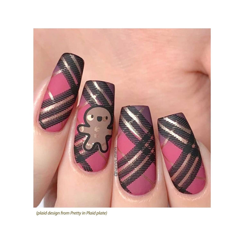 UberChic Beauty Christmas Kawaii Layers Stamping Plate