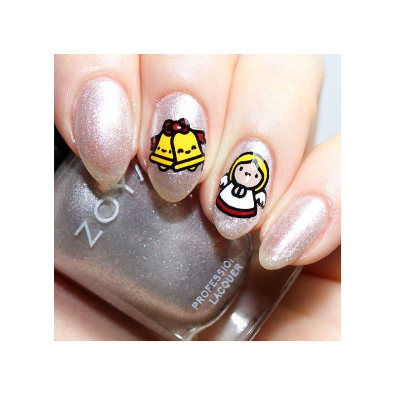 UberChic Beauty Christmas Kawaii Layers Stamping Plate