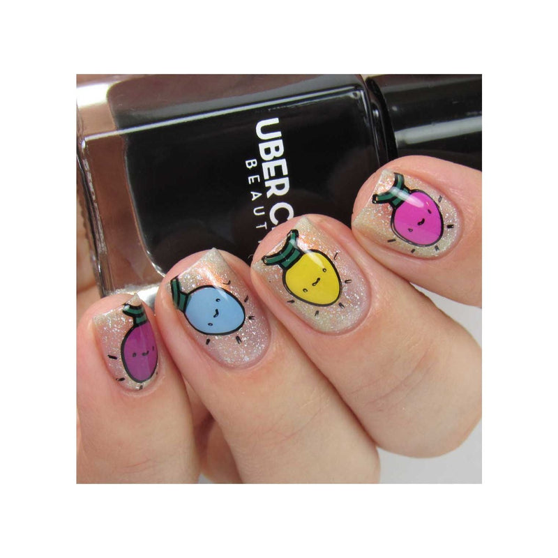 UberChic Beauty Christmas Kawaii Layers Stamping Plate