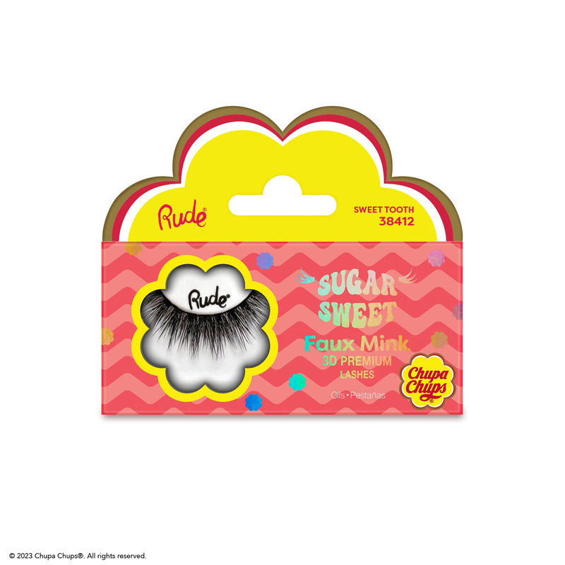 Rude Cosmetics Chupa Chups Sugar Sweet Faux Mink Lashes False Eyelashes