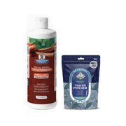 Garner's Garden Natural Mouthwash and Tooth Powder | H2O2 | Antibacterial Fluoride-Free Mouthwash White Smoke 16 oz Regular Cinnamint Mouthwash / 2 oz Regular Tooth Powder