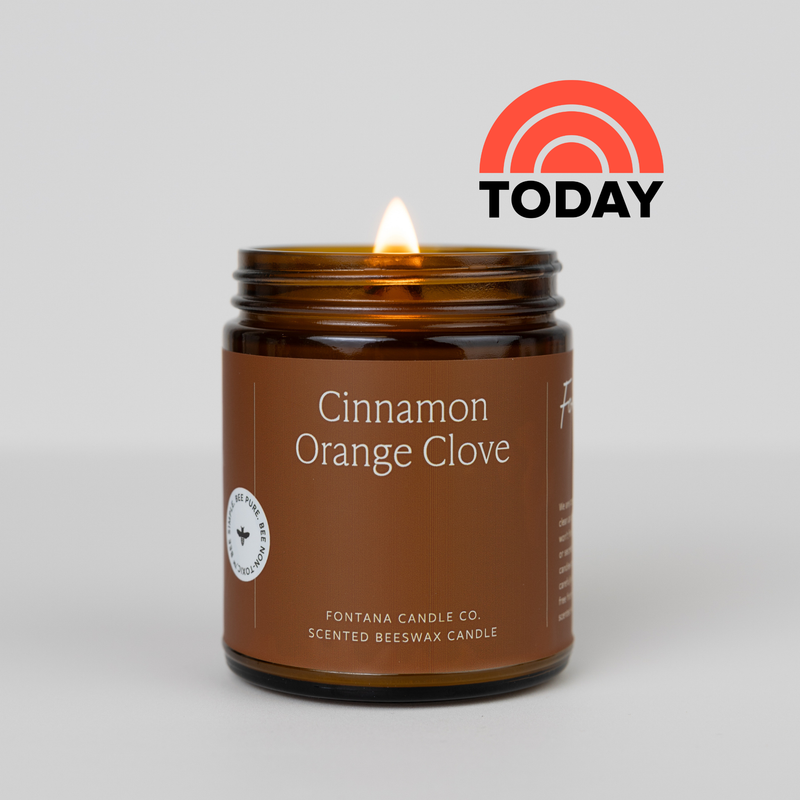 Fontana Candle Co Cinnamon Orange Clove Jar Candle Candles