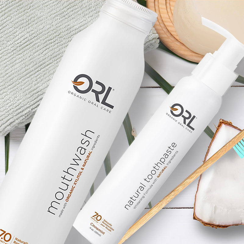 ORL Cinnamint Bundle - Toothpaste & Mouthwash Combo Bundle