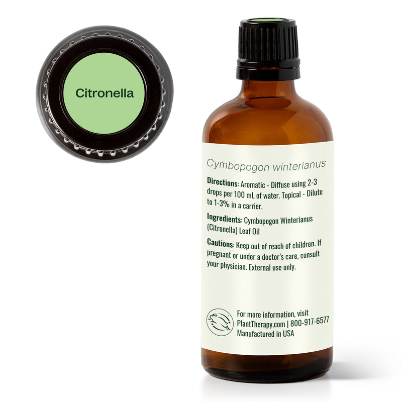 Plant Therapy Citronella Essential Oil Essential Oil