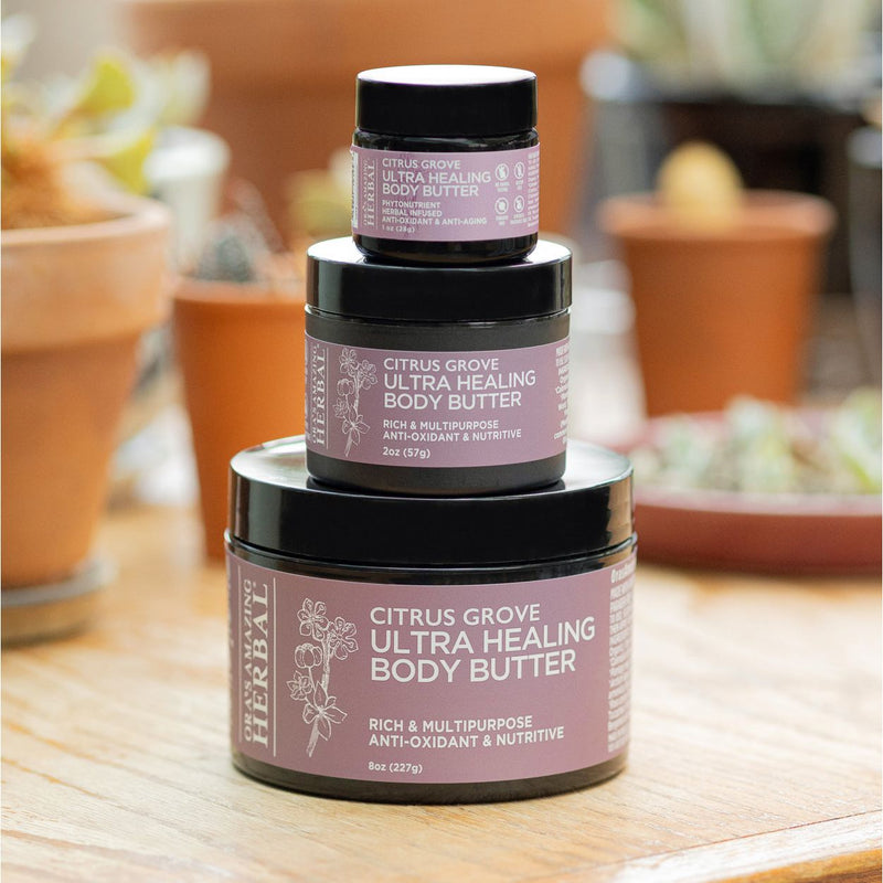 Ora's Amazing Herbal Ultra Healing Body Butter, Citrus Grove Marjoram