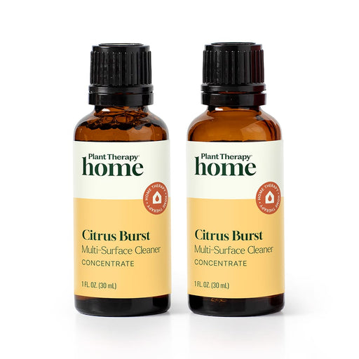 Plant Therapy Citrus Burst Multi-Surface Cleaner 2-Pack Household