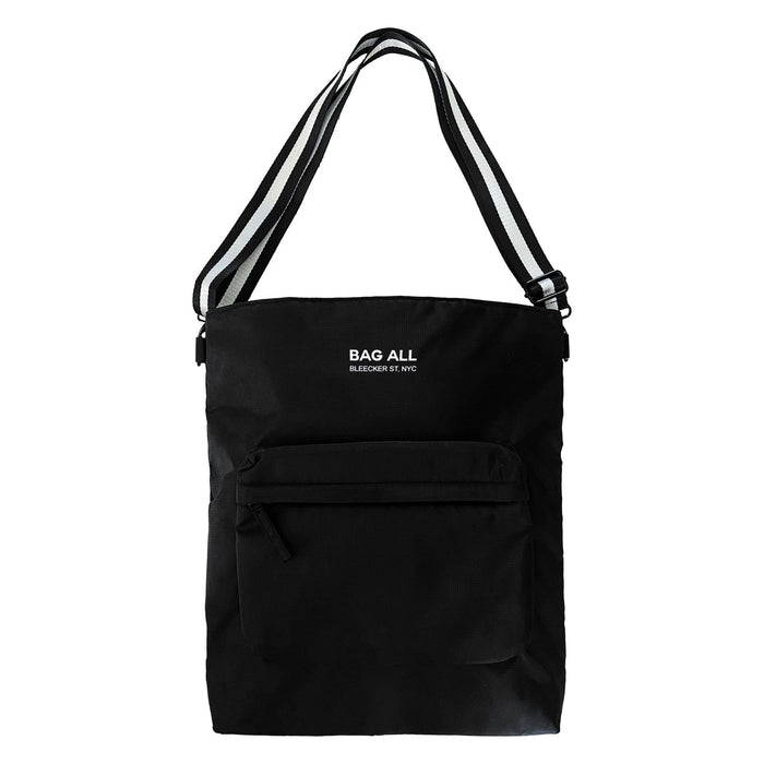 Bag-All - City Backpack/Tote, Padded, Recycled Nylon, Black, New York