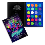Rude Cosmetics City of Neon Lights - 24 Vibrant Pigment & Eyeshadow Palette Eyeshadow Palette