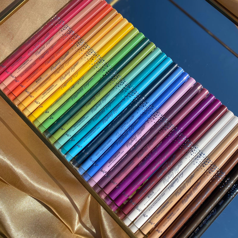 Rude Cosmetics City of Flashing Lights Micro Retractable Liner Collection Eyeliner & Lipliner