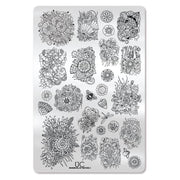 UberChic Beauty Whimsical By Nature-02 Stamping Plate