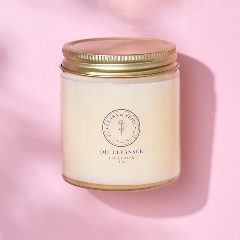Clara & Fritz Tallow Shop Tallow-Based Oil Cleanser Facial Cleansers