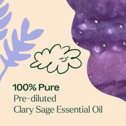 Plant Therapy Clary Sage Essential Oil Pre-Diluted Roll-On Essential Oil