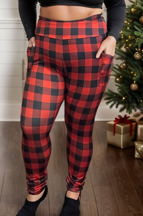 Plaid Leggings