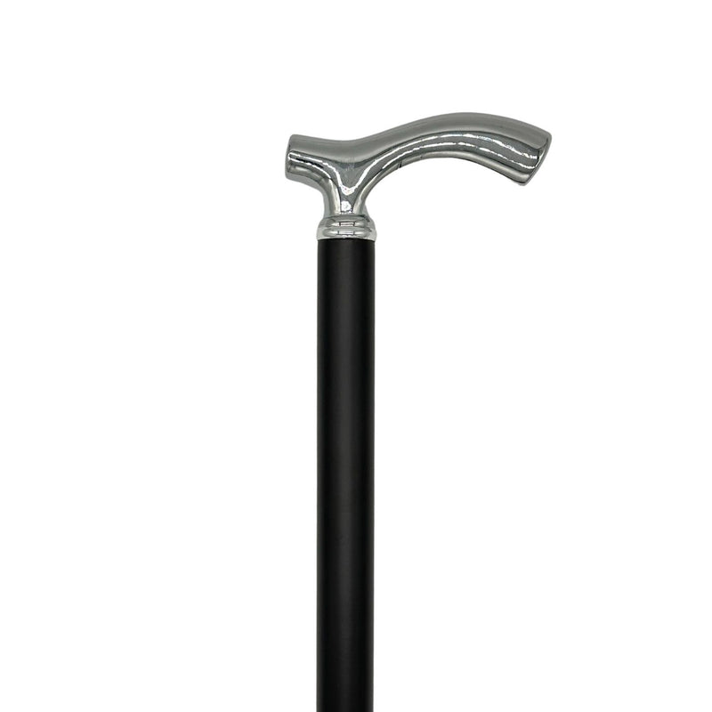 Classy Walking Canes Classy Canes Chrome Plated Fritz Style Handle Walking Cane