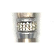 Classy Walking Canes Classy Walking Canes Adjustable Elegant Cream White With Rhinestone Collar Walking Cane