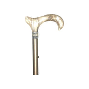 Classy Walking Canes Classy Walking Canes Adjustable Elegant Cream White With Rhinestone Collar Walking Cane