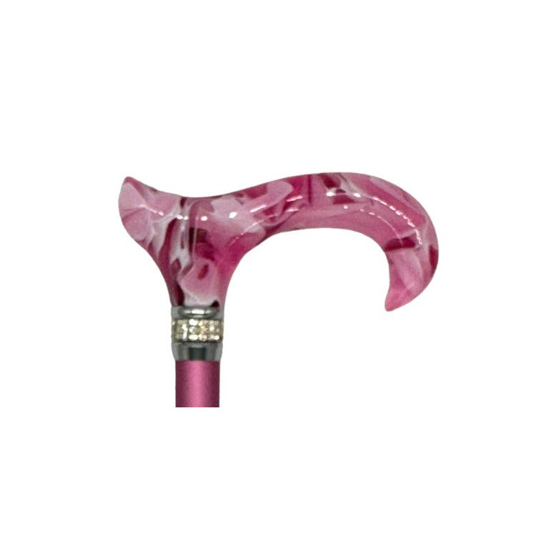 Classy Walking Canes Classy Walking Canes Adjustable Fashionable Pink Rhinestone Collat Walking Cane
