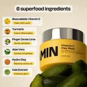 Gleamin Vitamin C Clay Mask Face Mask