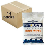 Fresh Body FB® Clean As Duck Body Wipes 12ct
