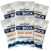 Fresh Body FB® Clean As Duck Body Wipes 12ct