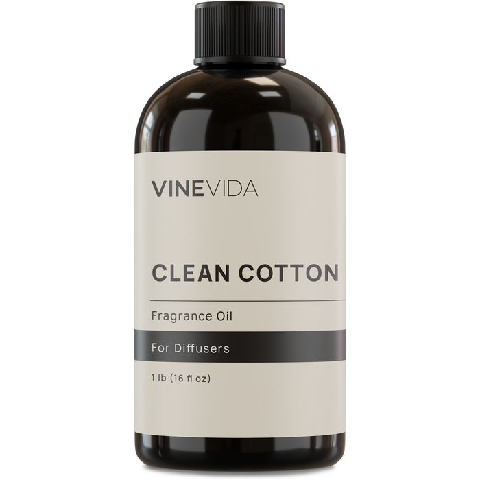 Vinevida - Clean Cotton Fragrance Oil For Cold Air Diffusers