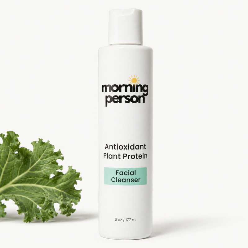 Morning Person Beauty Antioxidant Plant Protein Face Cleanser Cleanser