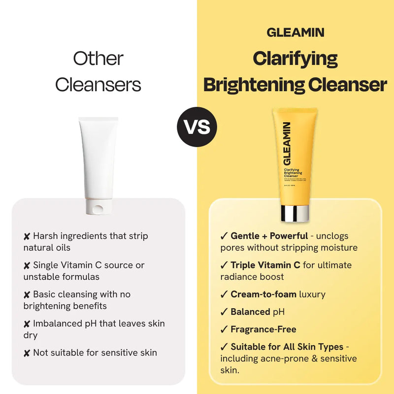 Gleamin Clarifying Brightening Cleanser Facial Cleanser