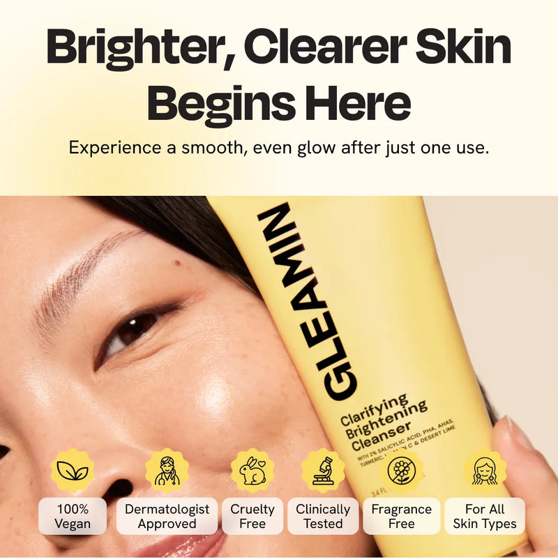 Gleamin Clarifying Brightening Cleanser Facial Cleanser
