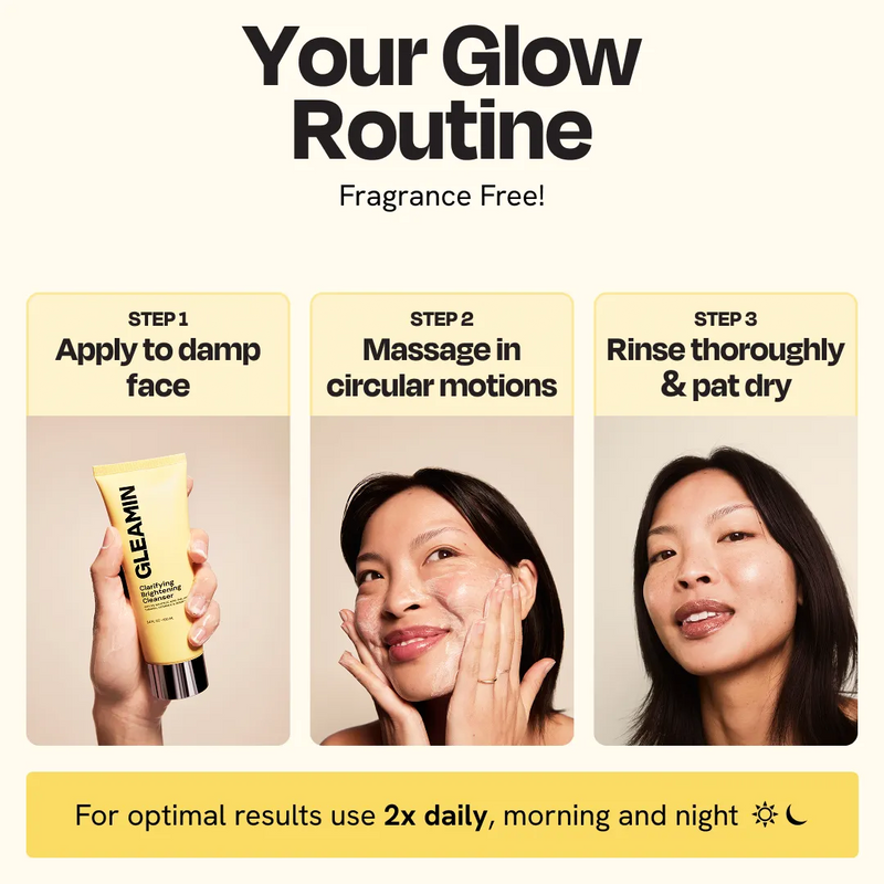 Gleamin Clarifying Brightening Cleanser Facial Cleanser