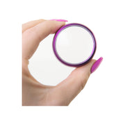 UberChic Beauty XL Clear Short Stamper in Purple Metal Tool