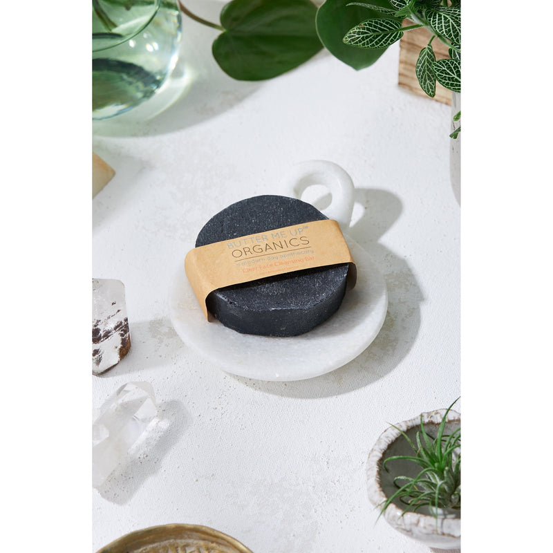 Butter Me Up Organics Face Wash Organic Activated Charcoal Face Soap Face