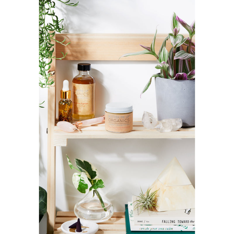 Butter Me Up Organics Anti Aging Night Cream Face Moisturizer Organic Green Tea Face