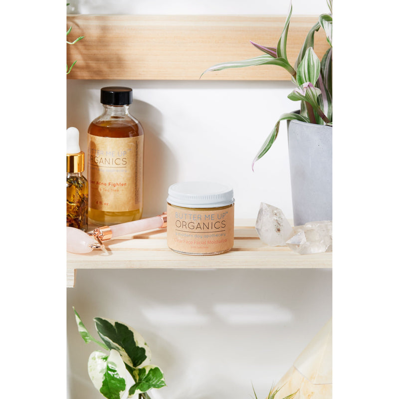 Butter Me Up Organics Clear Face Moisturizer / Face Cream Facial Moisturizer Organic Face