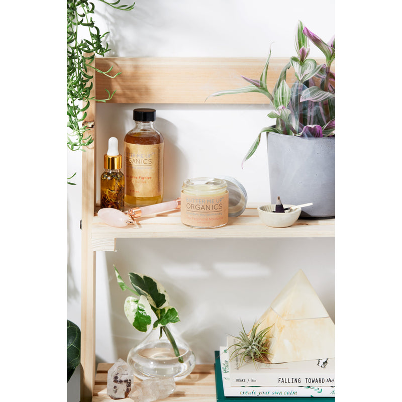 Butter Me Up Organics Anti Aging Night Cream Face Moisturizer Organic Green Tea Face