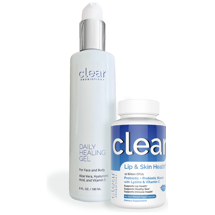 Clear Wellness 360 - Clear Lip & Skin Health + Clear Daily Healing Gel