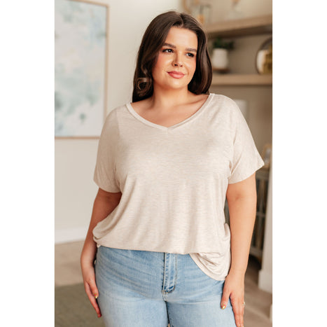 Clear Things Up V-Neck Top