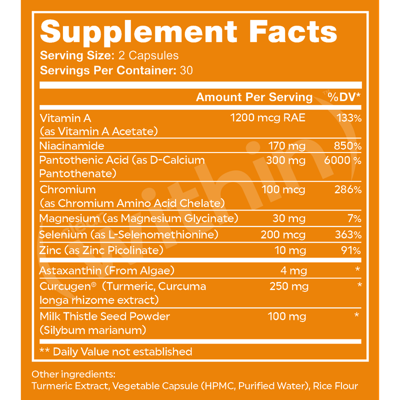 Clear Within Clear Skin Vitamin