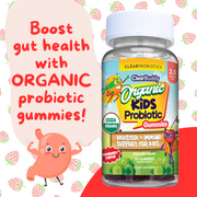 Clear Wellness 360 Clear Buddy Organic Kids Probiotic Gummies Probiotics Plus