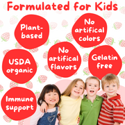 Clear Wellness 360 Clear Buddy Organic Kids Probiotic Gummies Probiotics Plus