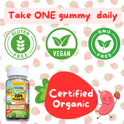 Clear Wellness 360 Clear Buddy Organic Kids Probiotic Gummies Probiotics Plus