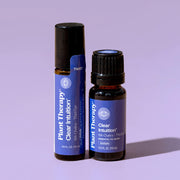 Plant Therapy Clear Intuition (Brow Chakra) Pre-Diluted Essential Oil Blend Roll-On 10 mL Essential Oil