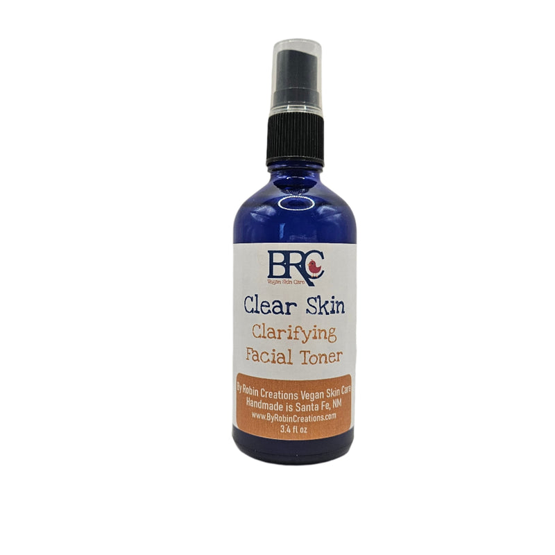 By Robin Creations Clear Skin Acne Clarifying Facial Toner Spray