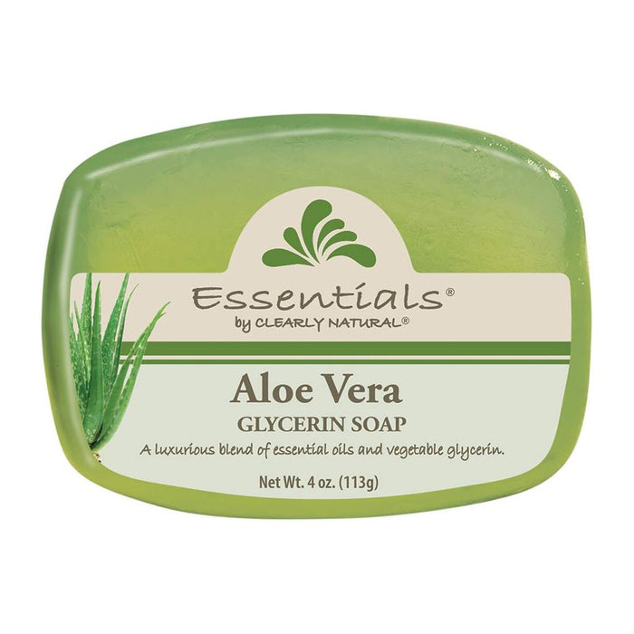 Clearly Natural Aloe Vera Glycerin Soap 4 oz