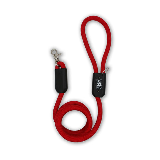Warren London Climbing Rope Dog Leash - Red Leashes, Collars & Accessories