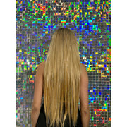 Lunautics Blonde Bombshell - 22 In Luxe Synthetic 7 Pc Full Clip-In Extension Set with Tinsel Clip-In Extensions