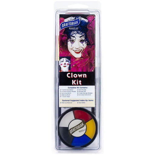 Graftobian Make-Up Company - Clown Makeup Kit - 4oz