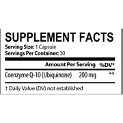 Energi Nutrition CoQ Health Supplement