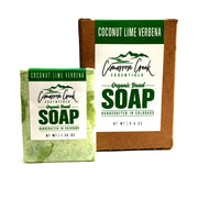 Cimarron Creek Essentials Coconut Lime Verbena Organic Bar Soap 5.4oz Bath & Body